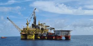 Oil Rig Saba Shell 