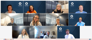 Teams meeting Axaz Intership